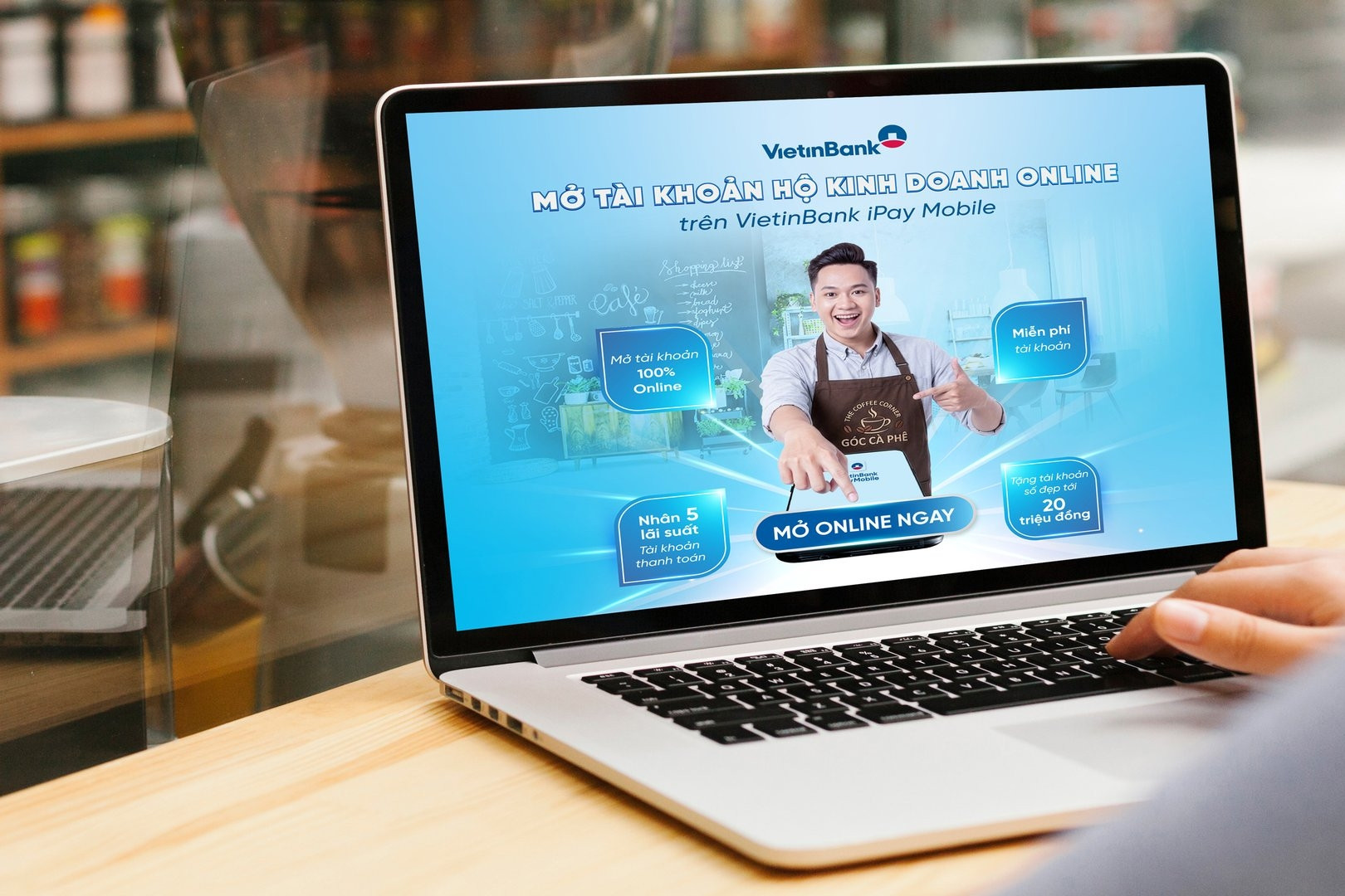 Mở tài khoản Hộ kinh doanh online trên VietinBank iPay Mobile