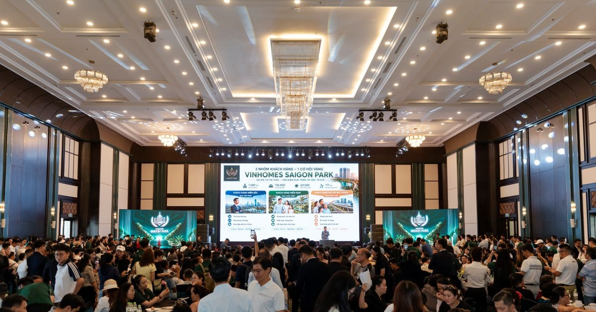Nghìn người chen chân tìm cơ hội an cư ở Vinhomes Sài Gòn Park