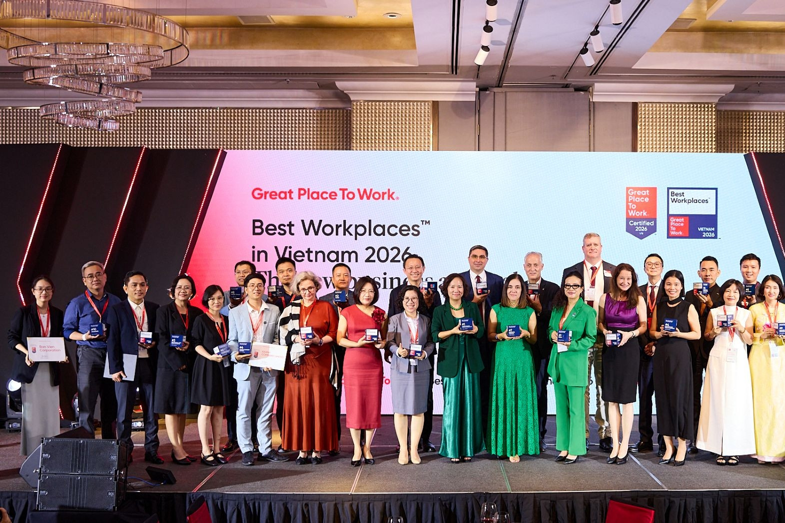  Lộ diện 35 nơi làm việc xuất sắc hàng đầu Việt Nam 2026 