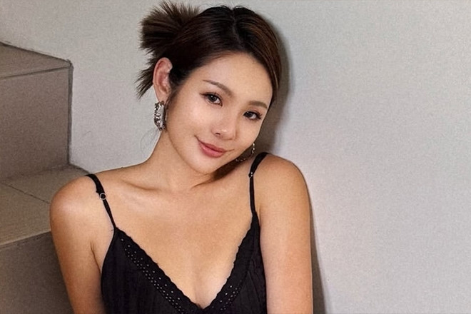 Người mẫu Từ Vỹ Ngâm phản ứng khi bị bắt gặp hôn đàn ông có vợ