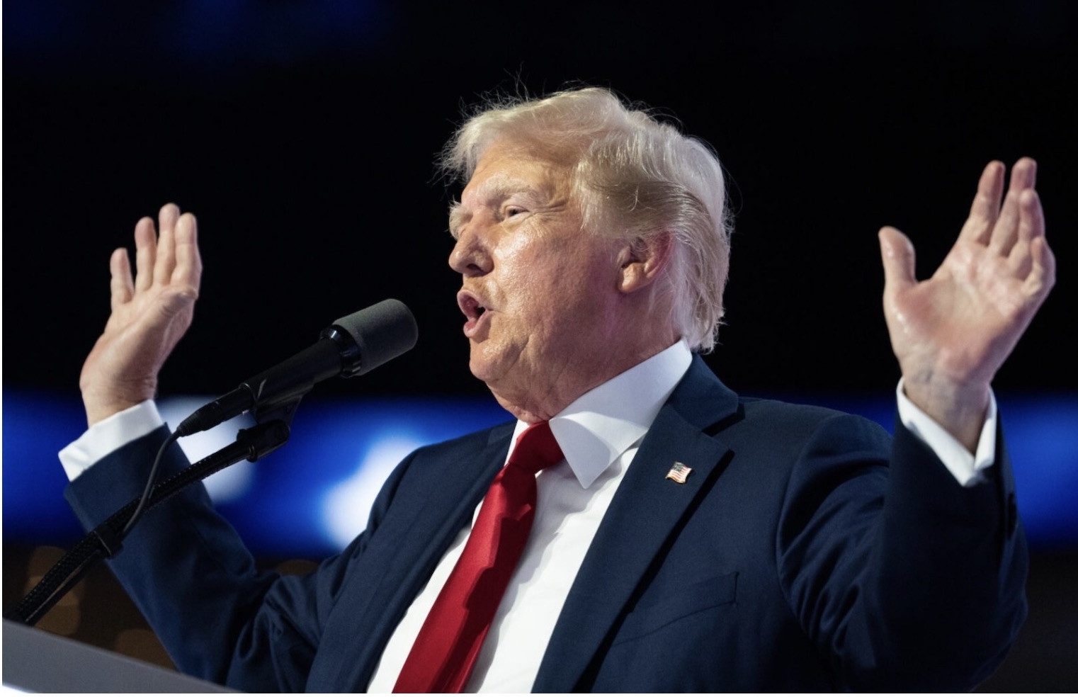 Tổng thống Mỹ Donald Trump. Ảnh: EPA
