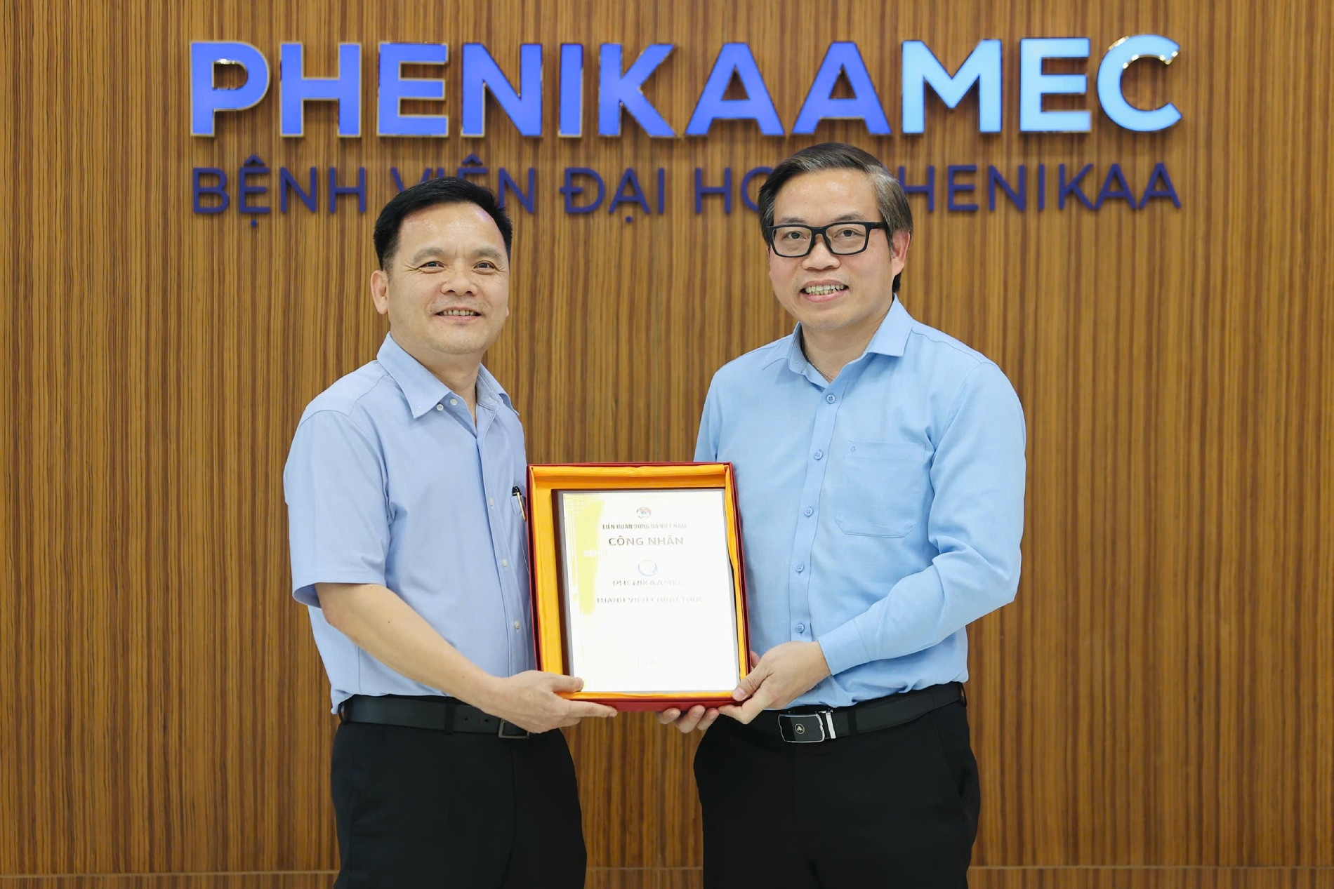 VFF mở rộng mạng lưới y học thể thao, cầu thủ Việt Nam thêm vui