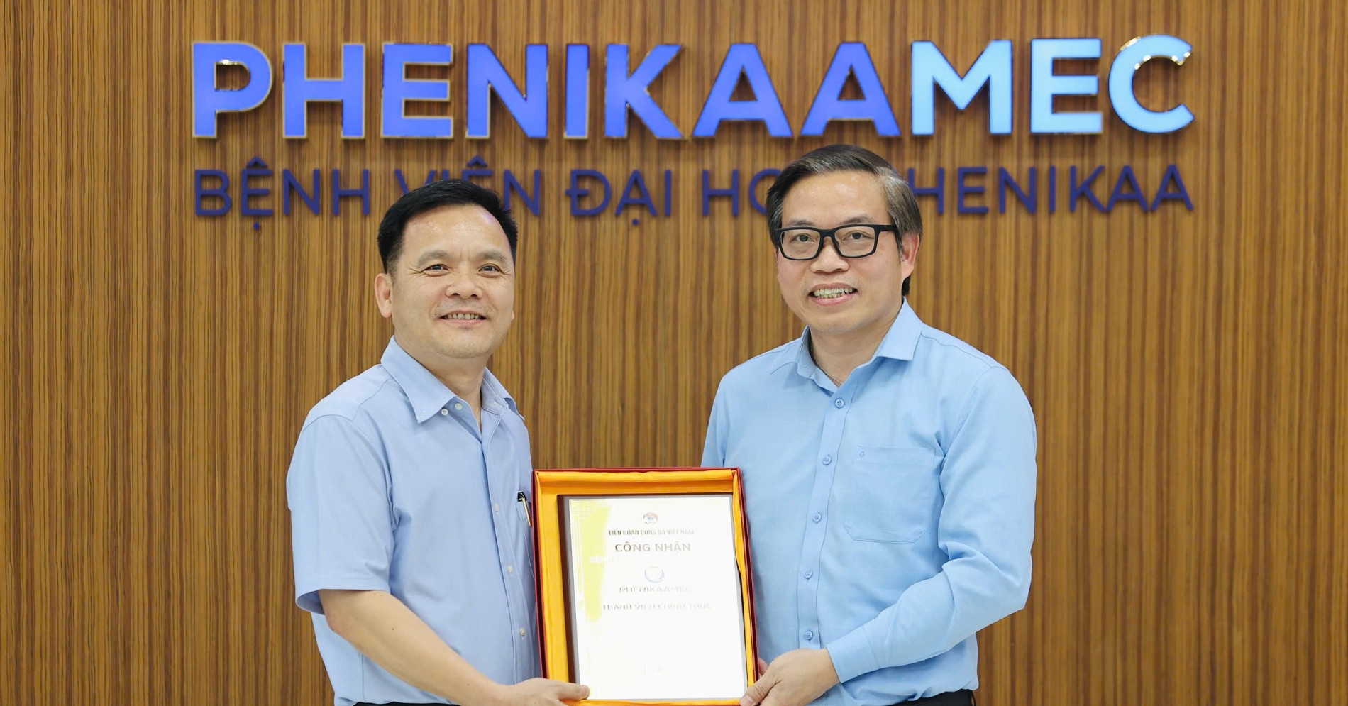 VFF mở rộng mạng lưới y học thể thao, cầu thủ Việt Nam thêm vui