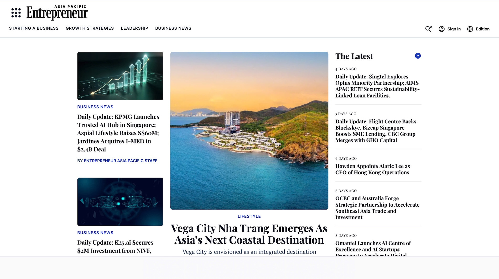 Truyền thông quốc tế khen ngợi Bắc Nha Trang và Vega City 2 ảnh 1 (4).jpg