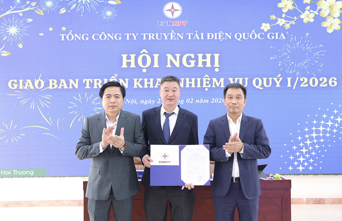 Tổng công ty Truyền tải điện Quốc gia có Quyền Tổng giám đốc mới