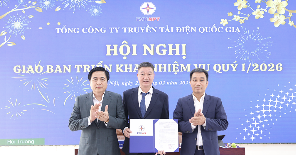 Tổng công ty Truyền tải điện Quốc gia có Quyền Tổng giám đốc mới