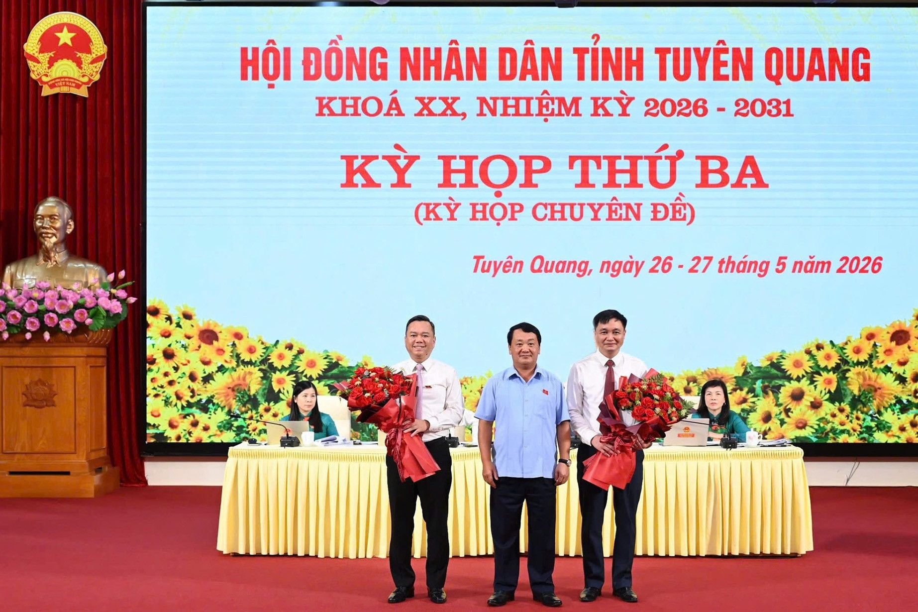 Tuyên Quang có thêm 2 Phó Chủ tịch tỉnh