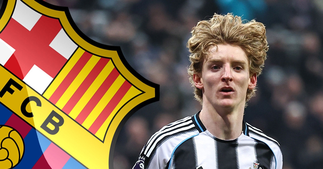Barcelona đạt thỏa thuận chuyển nhượng Anthony Gordon