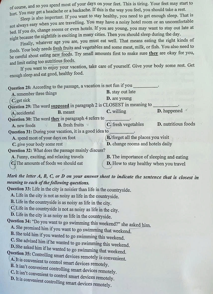Đề thi lớp 10 Tiếng Anh Thái Nguyên c.jpg