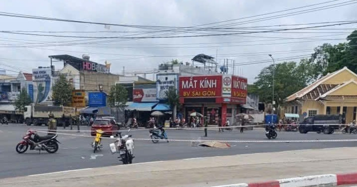 Đi khám bệnh về, hai chị em ruột bị xe tải cán tử vong thương tâm
