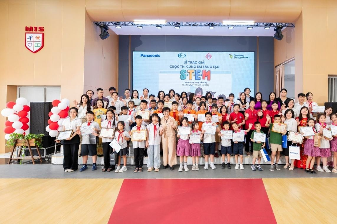 Gần 4.000 sản phẩm dự thi Cùng em sáng tạo STEM 2026