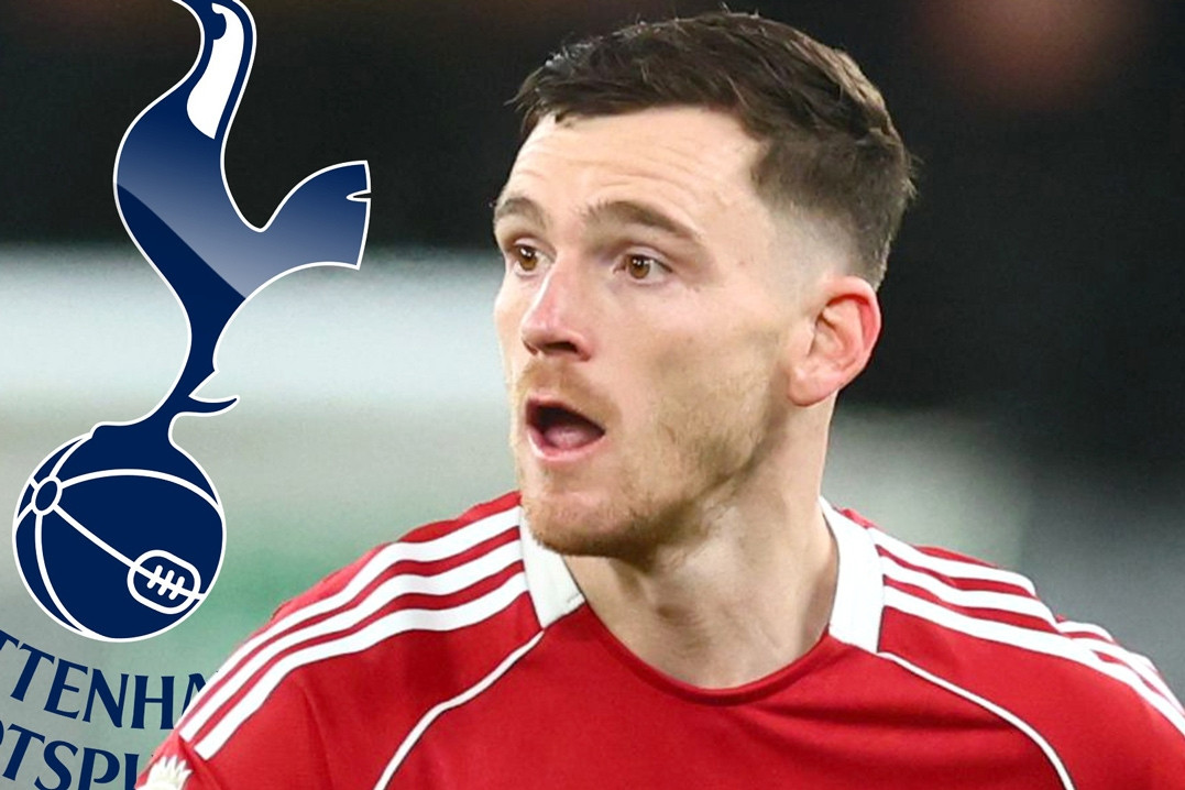 Tottenham chiêu mộ Andy Robertson, 'rút ruột' cầu thủ Brighton