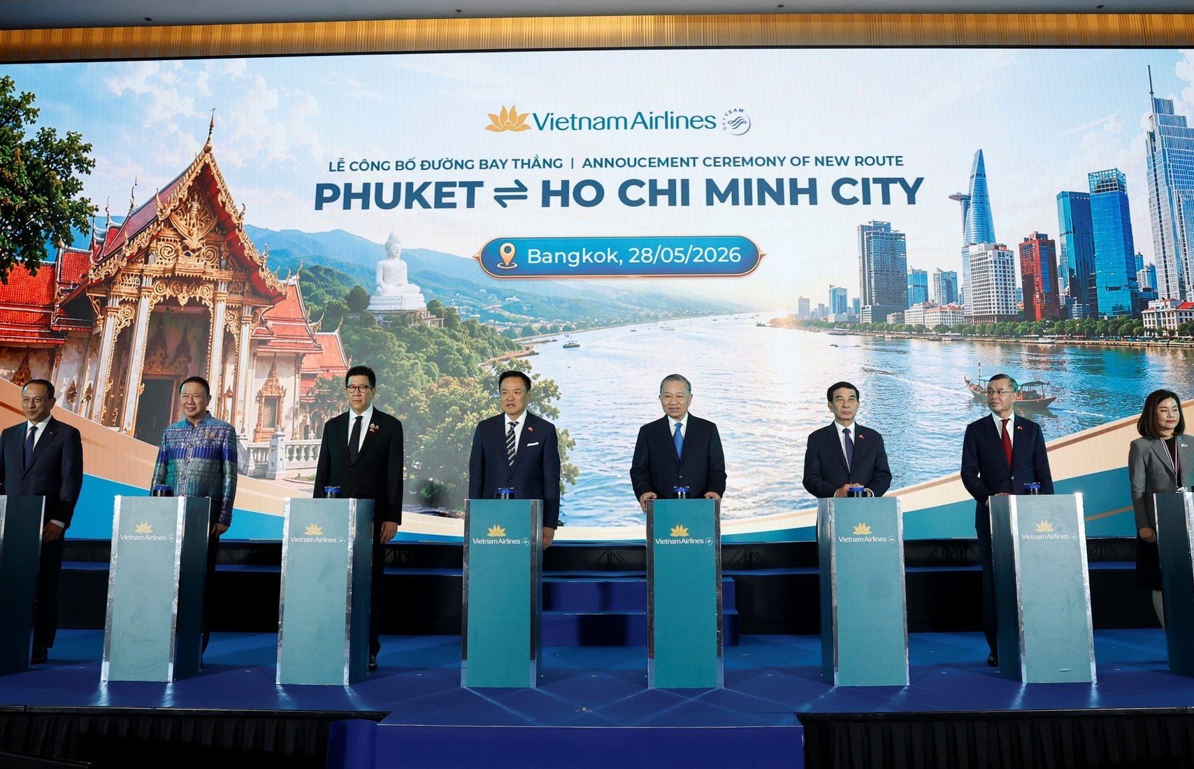  Vietnam Airlines công bố đường bay thẳng TP.HCM - Phuket 