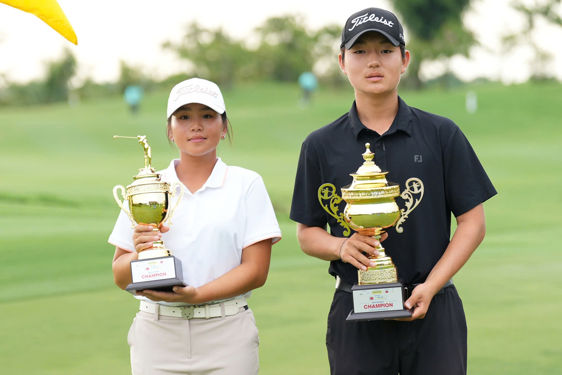Logan Kim và Anna Le vô địch giải golf trẻ hàng đầu của Mỹ