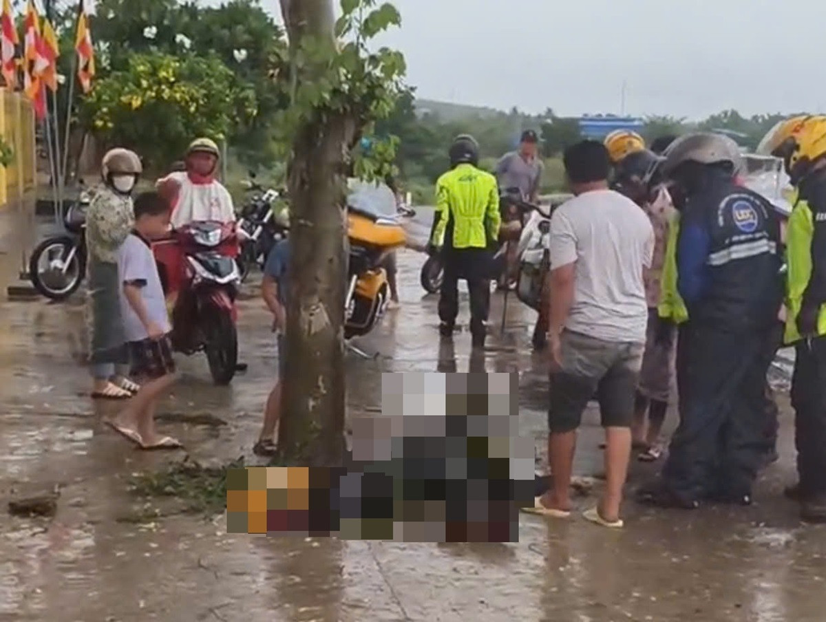 Mất lái ở khúc cua trên Quốc lộ 1, người đàn ông chạy xe phân khối lớn tử vong vnn.jpg
