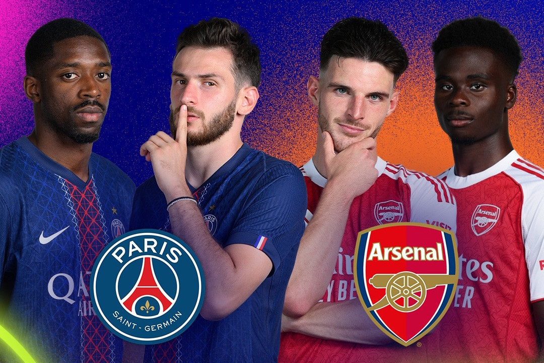 Nhận định bóng đá PSG vs Arsenal: Trên đỉnh châu Âu