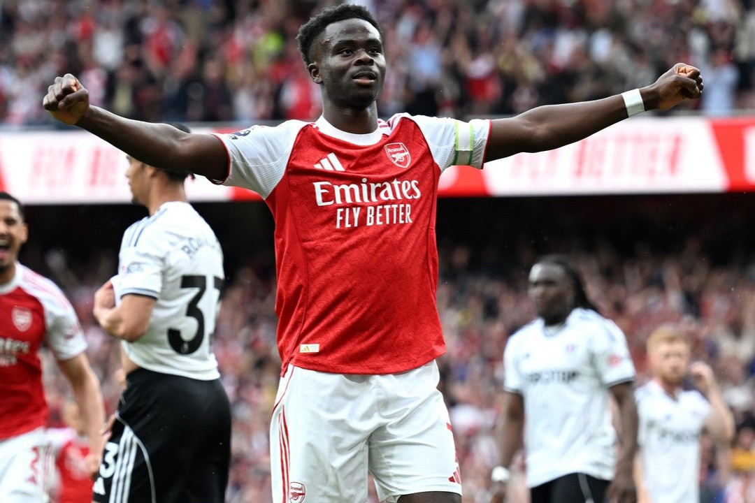 Arsenal thắng đẹp Fulham: Giá trị của Bukayo Saka