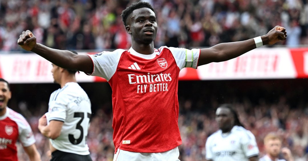 Arsenal thắng đẹp Fulham: Giá trị của Bukayo Saka