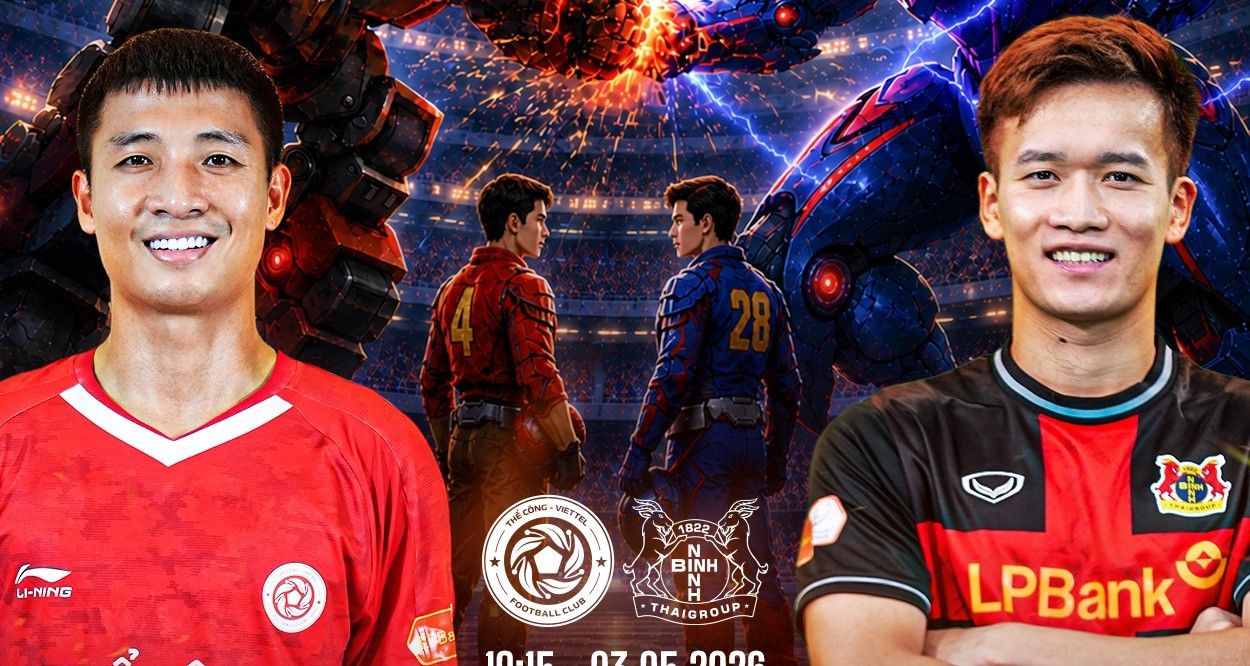 Trực tiếp bóng đá Thể Công Viettel 1-0 Ninh Bình: Tuyển thủ Việt Nam mở tỷ số