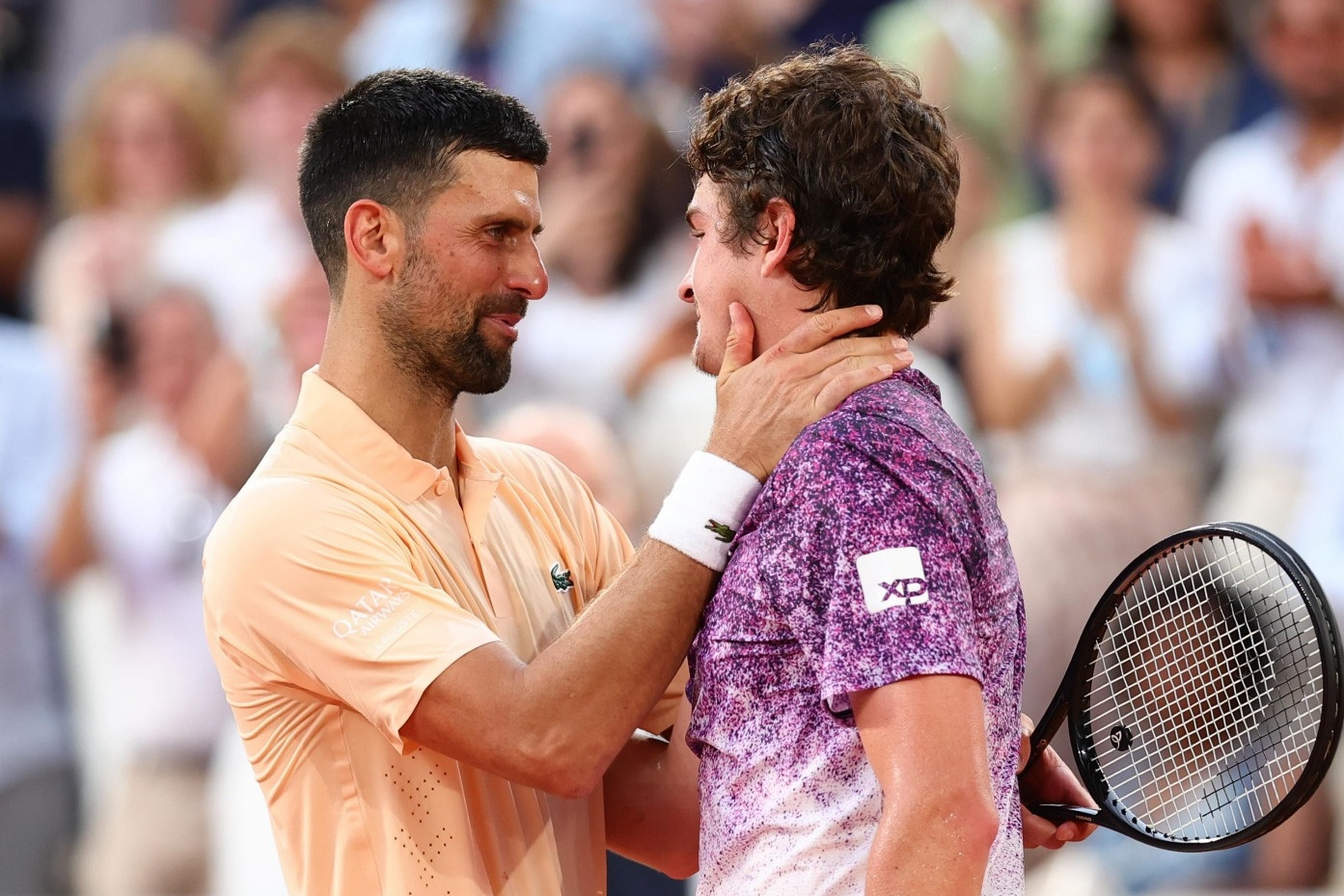 Djokovic thua ngược khó tin trước tay vợt 19 tuổi tại Roland Garros