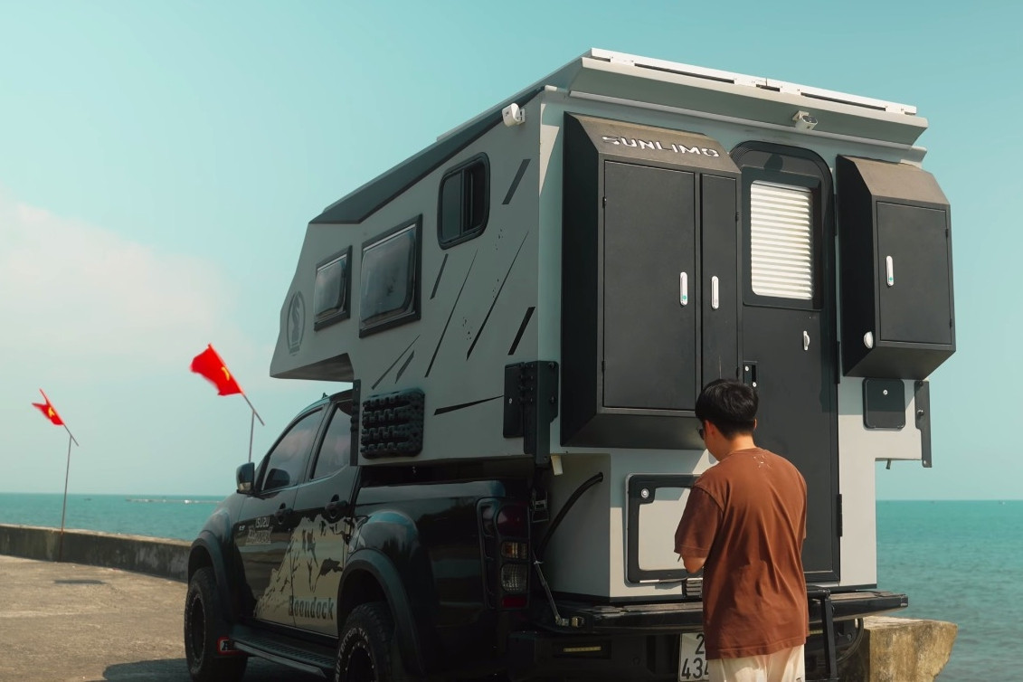 Trào lưu độ xe bán tải thành mobihome và các rủi ro pháp lý trên đường
