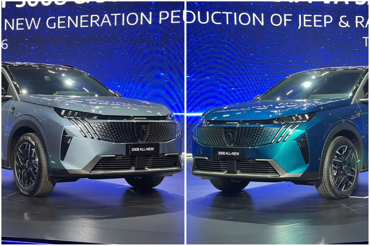 Xe Pháp Peugeot 3008 và 5008 được làm mới, đấu Honda CR-V và Hyundai Santa Fe