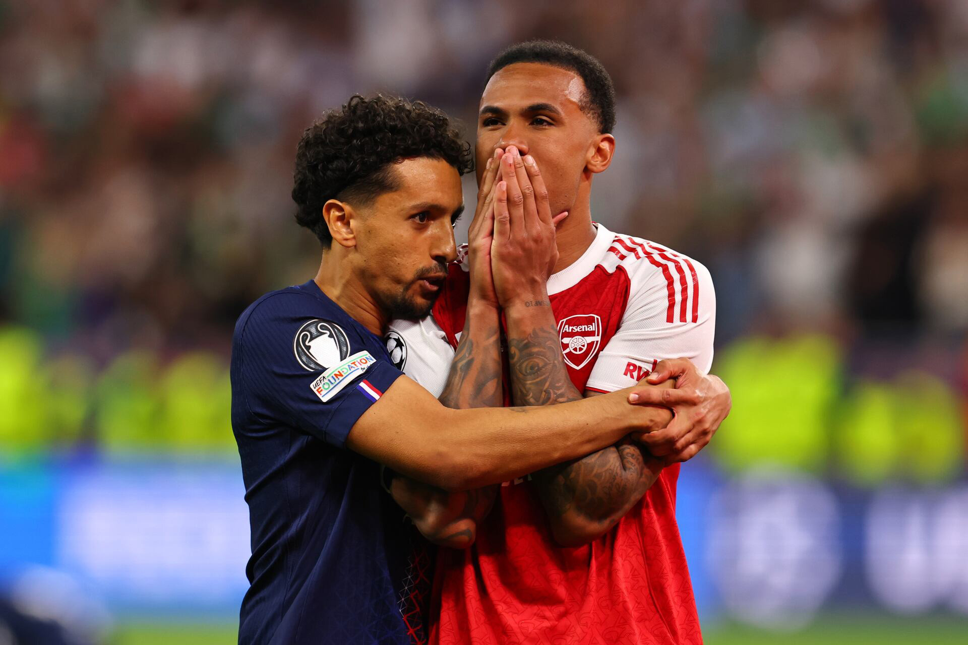 Gabriel Marquinhos PSG Arsenal.jpg