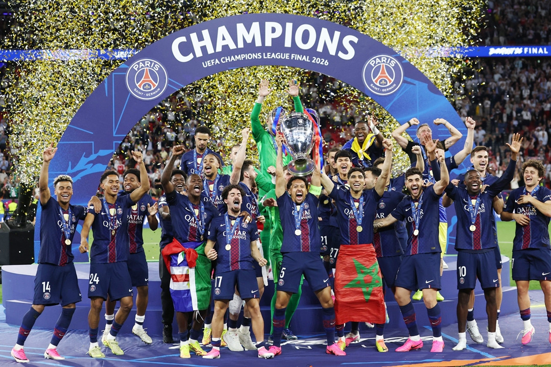 Thắng Arsenal nghẹt thở, PSG đăng quang Champions League
