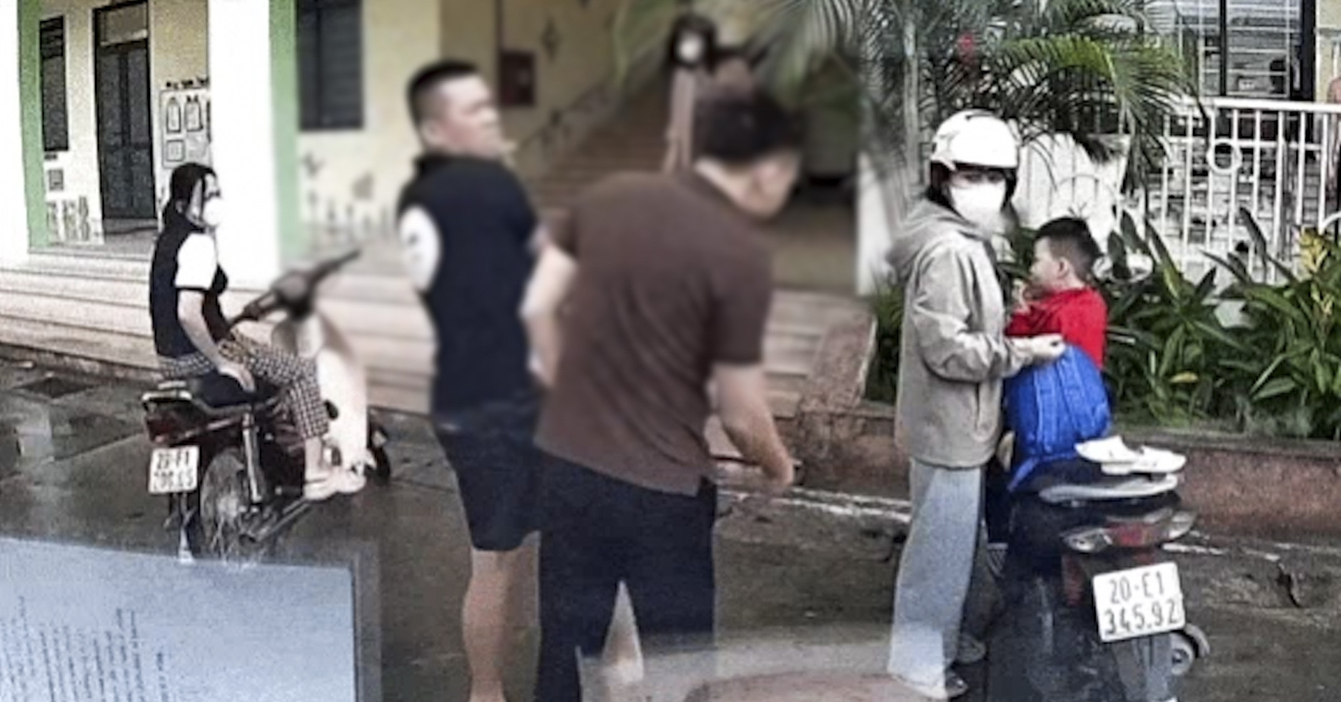 Đã xác định được người hành hung tài xế ô tô tại trường mầm non