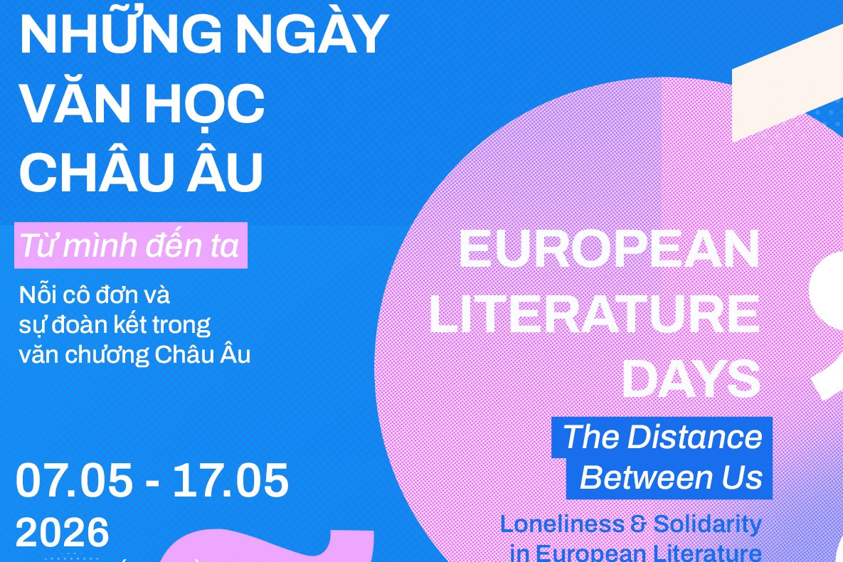  Những ngày văn học châu Âu 2026 tại Việt Nam có gì thú vị? 