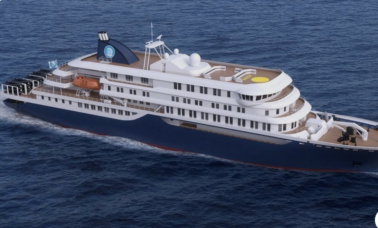 Tàu MV Hondius. Ảnh: Cruisemapper