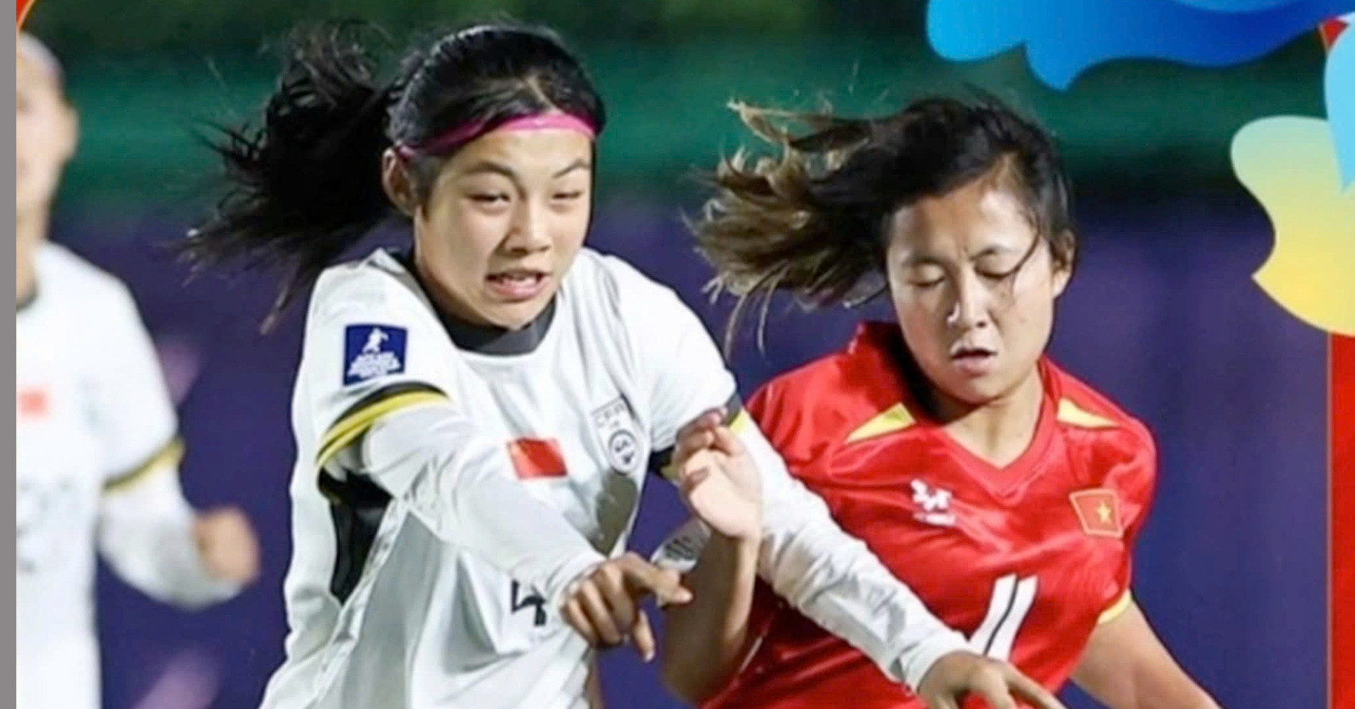 U17 nữ Việt Nam thua Trung Quốc 0-3 ở giải châu Á