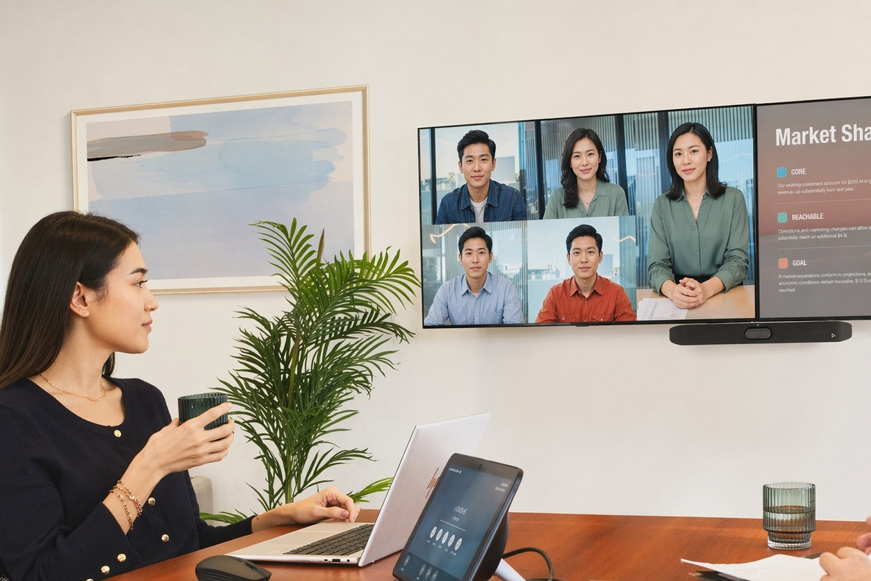Tối ưu trải nghiệm hội họp với giải pháp HP Poly ‘may đo’ theo quy mô phòng họp
