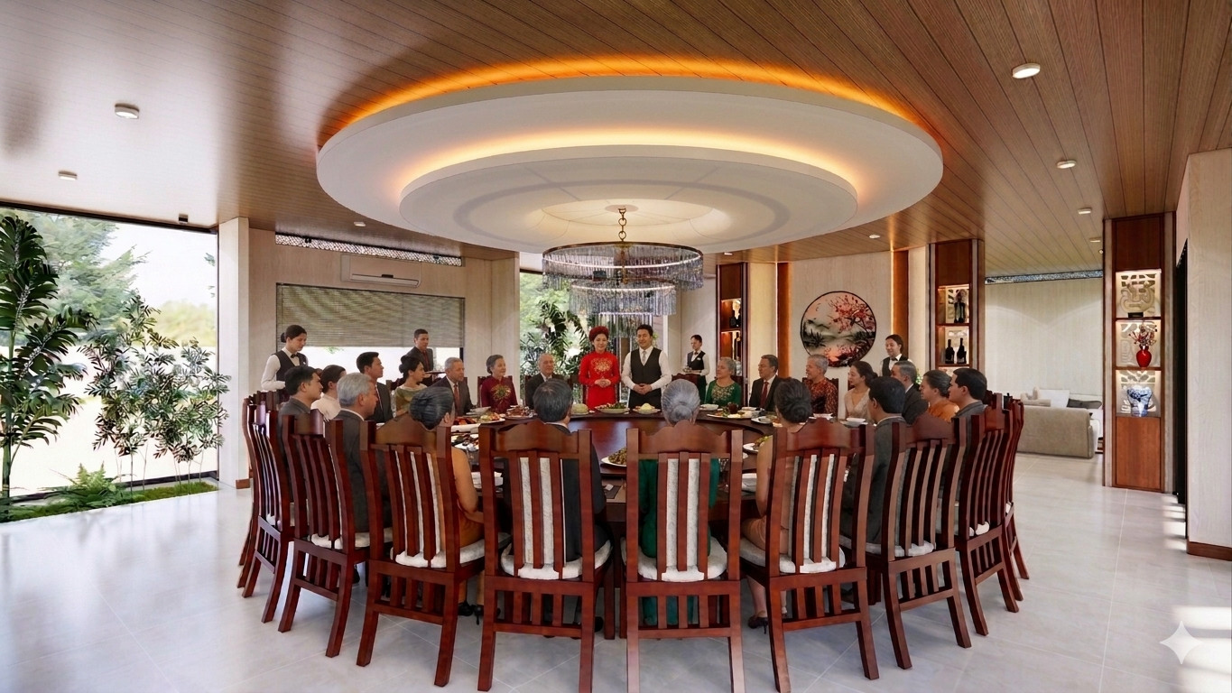 Hinh3_Lễ thưa chuyện và ra mắt hai bên gia đình trong không gian VIP Restaurant ấm cún.jpg
