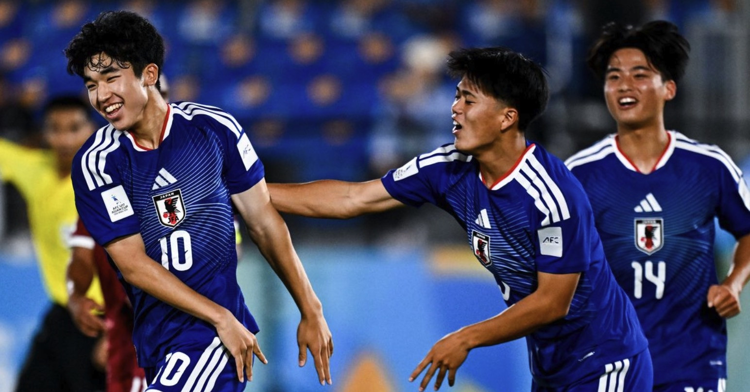 U17 Nhật Bản phô diễn sức mạnh trước U17 Qatar