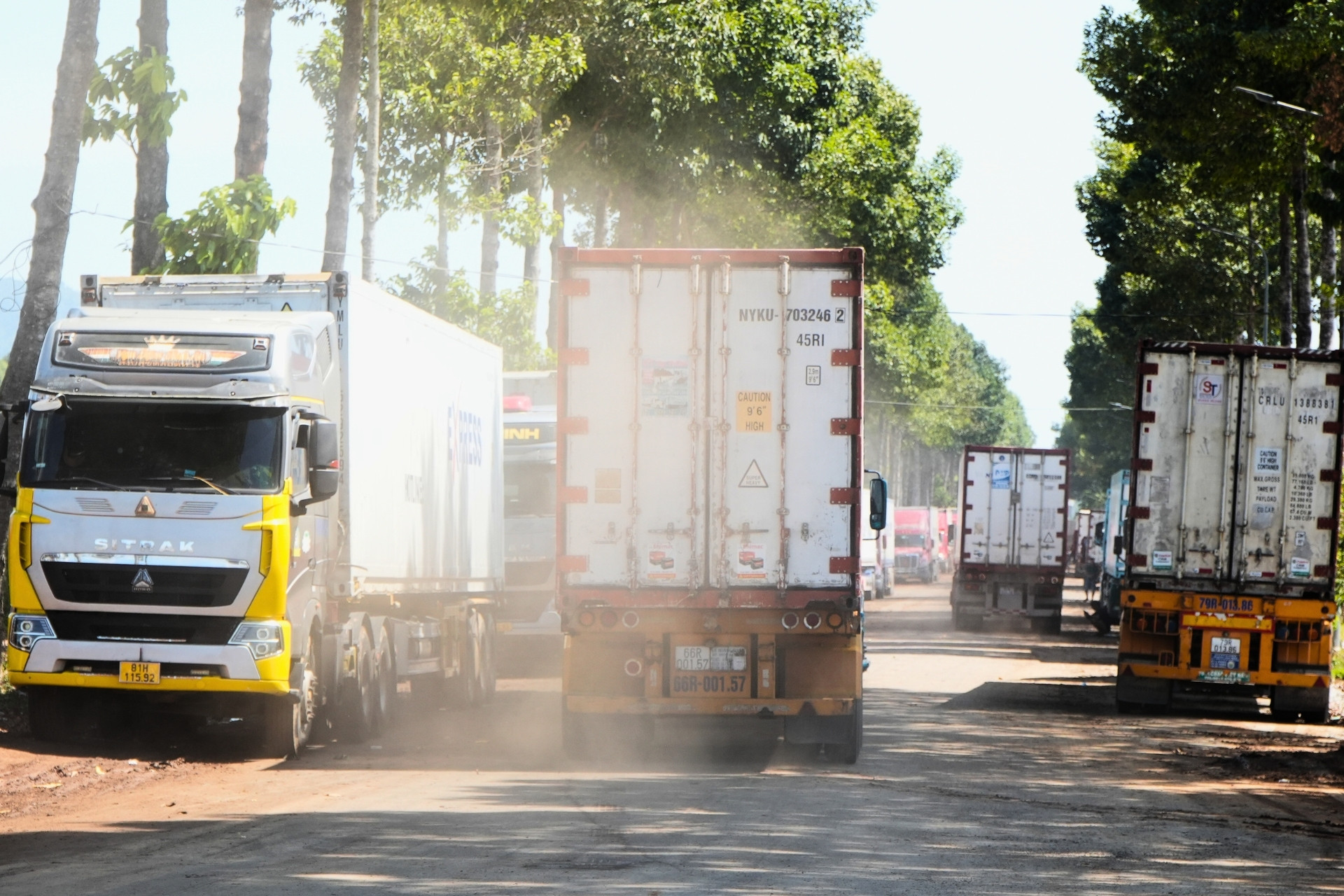 Dầu Giây hết cảnh container sầu riêng chờ kiểm định, áp lực với chủ hàng vẫn lớn