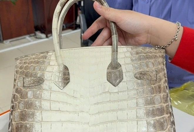 Bán đấu giá hai chiếc túi Hermès bạch tạng của bà Trương Mỹ Lan