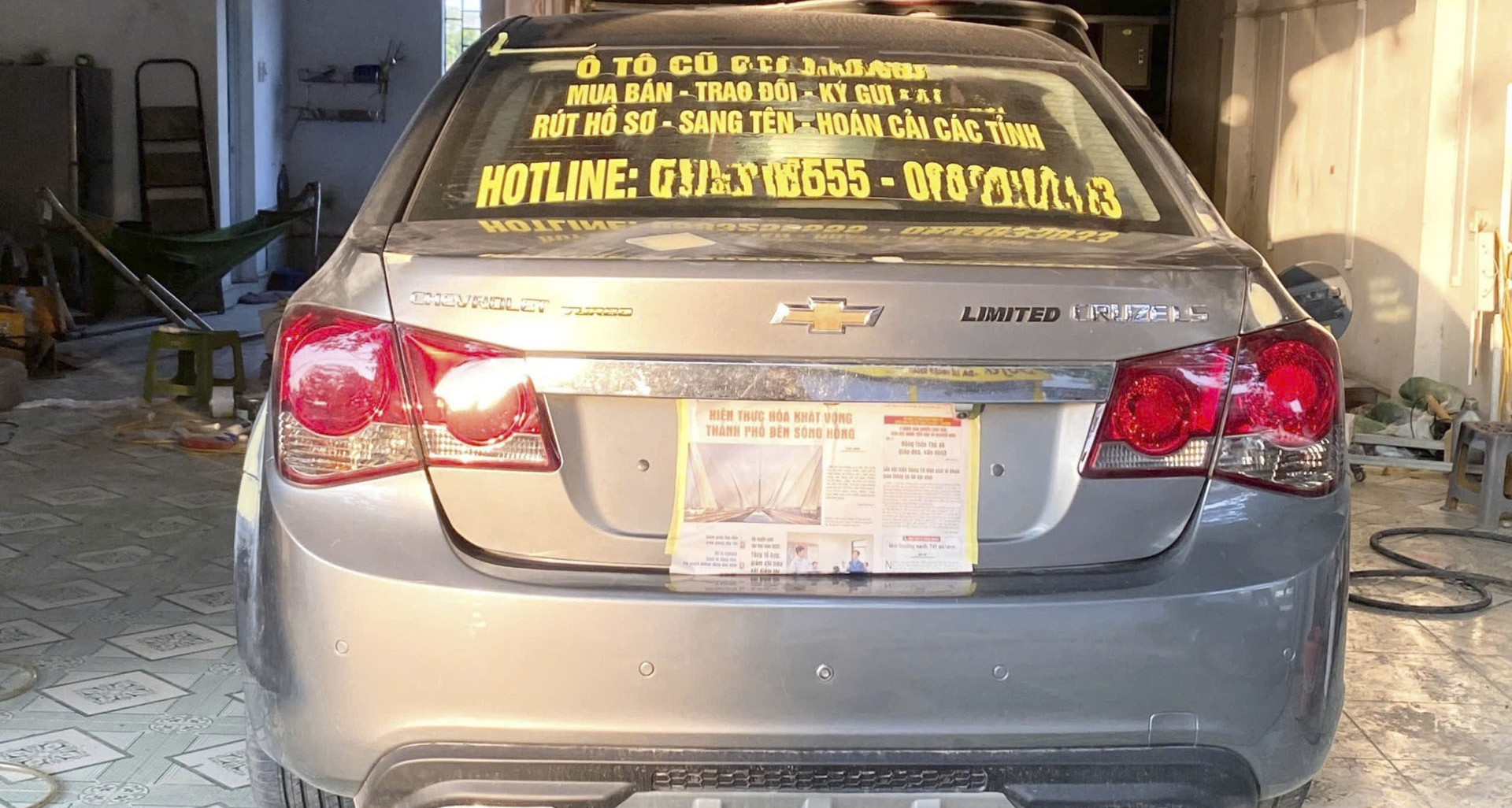 Bất thường vụ bán xe Chevrolet 2011 bóc biển số báo giá 150 triệu thu 10 triệu