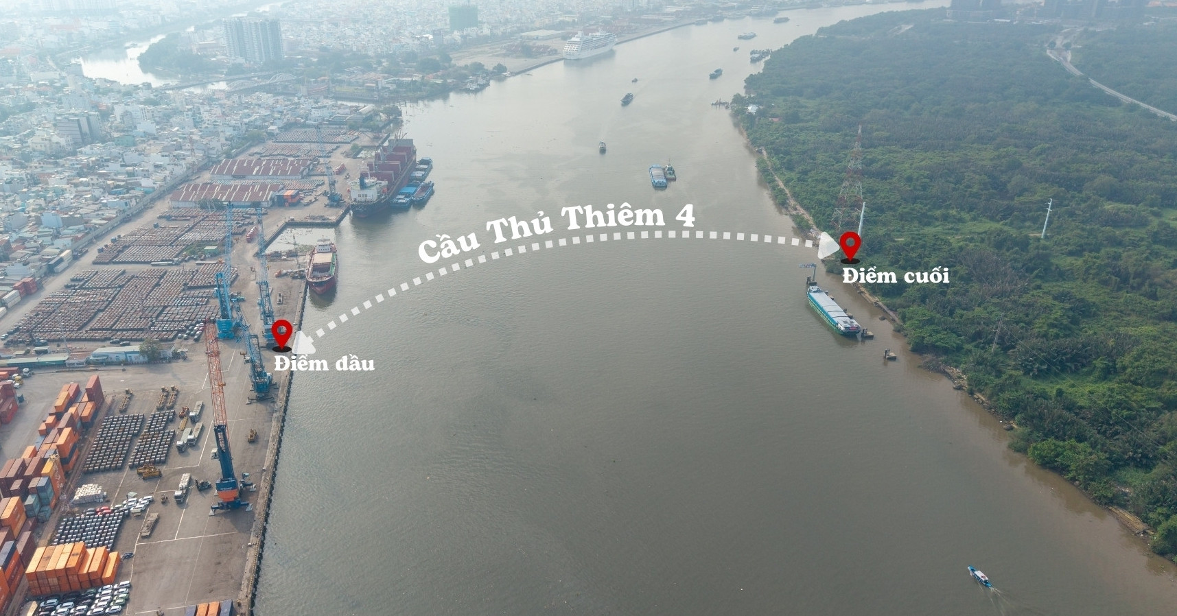 Khởi công cầu Thủ Thiêm 4 cùng loạt dự án kỷ niệm 50 năm Thành phố mang tên Bác