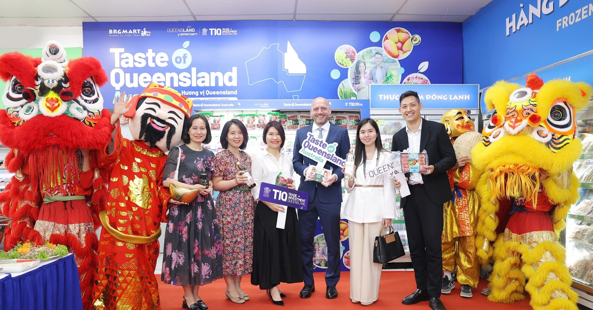 Lễ hội thực phẩm bang Queensland Australia tại hệ thống siêu thị BRGMart