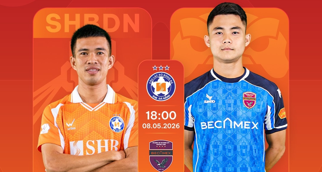 Trực tiếp bóng đá Đà Nẵng vs Becamex TPHCM: Chiến vì vé trụ hạng