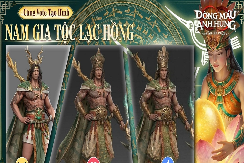 Niềm tự hào Việt Nam trong game mới ‘Bloodline: Dòng máu anh hùng’