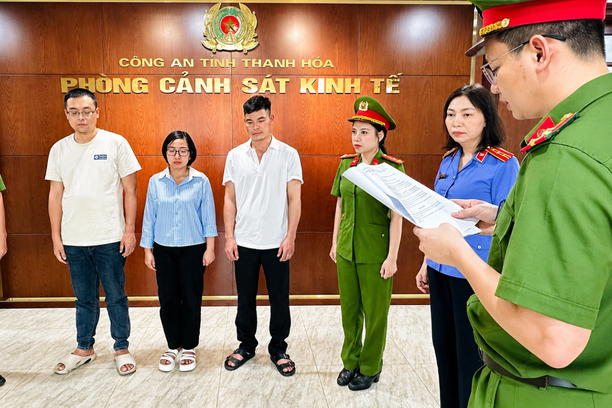Thanh Hóa: Khởi tố vụ xả gần 6 triệu kg chất thải ở trang trại lợn NewHope