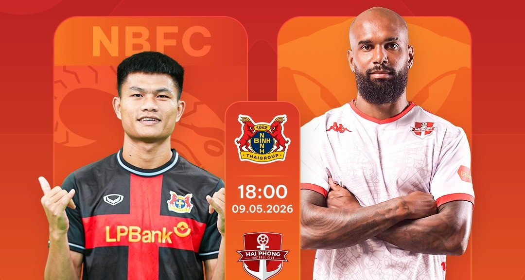 Trực tiếp bóng đá Ninh Bình 0-0 Hải Phòng: Văn Lâm ngồi ngoài