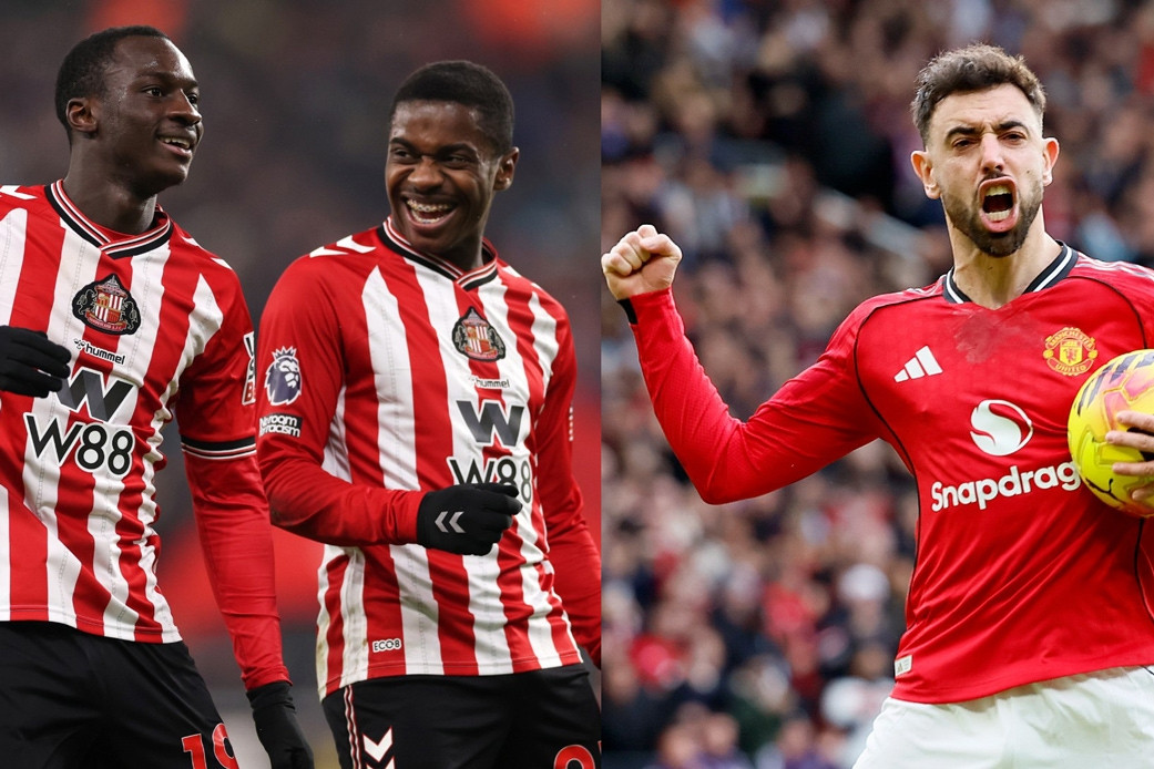 Trực tiếp bóng đá Sunderland vs MU: Vòng 36 Ngoại hạng Anh