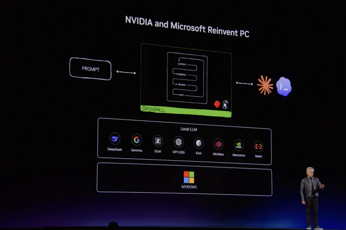 Nvidia tuyên bố sẽ cùng Microsoft ‘phát minh lại’ máy tính cá nhân