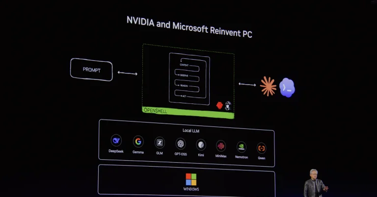 Nvidia tuyên bố sẽ cùng Microsoft ‘phát minh lại’ máy tính cá nhân