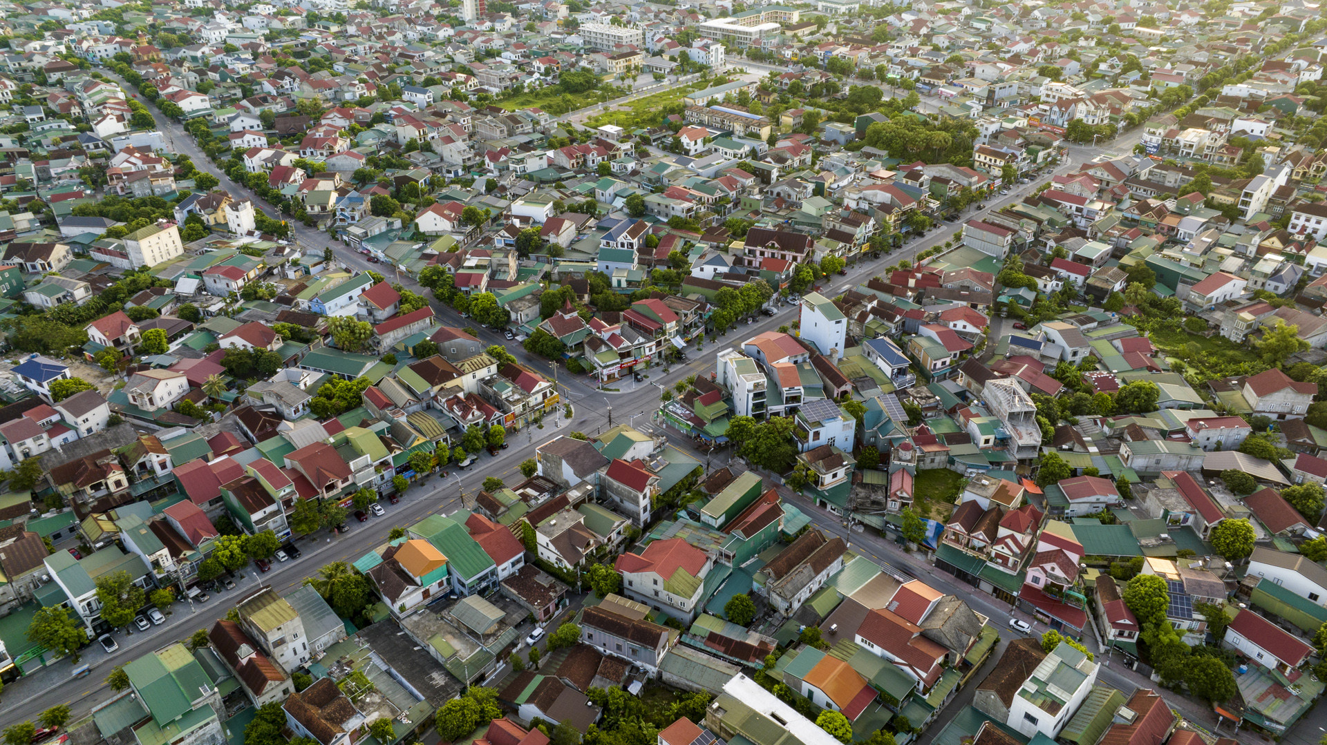 sắp xếp thôn