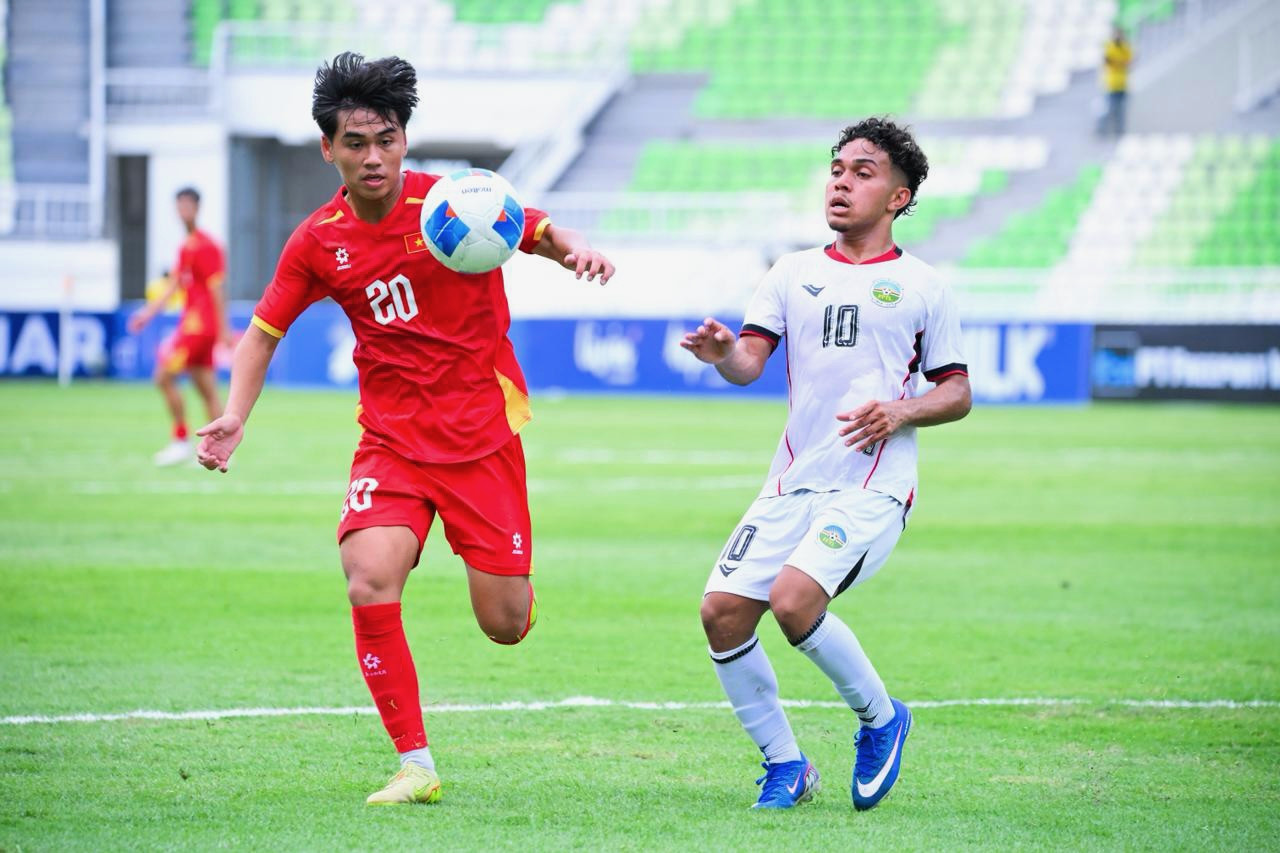 U19 Việt Nam thắng Timor Leste: Chỉ hài lòng về kết quả