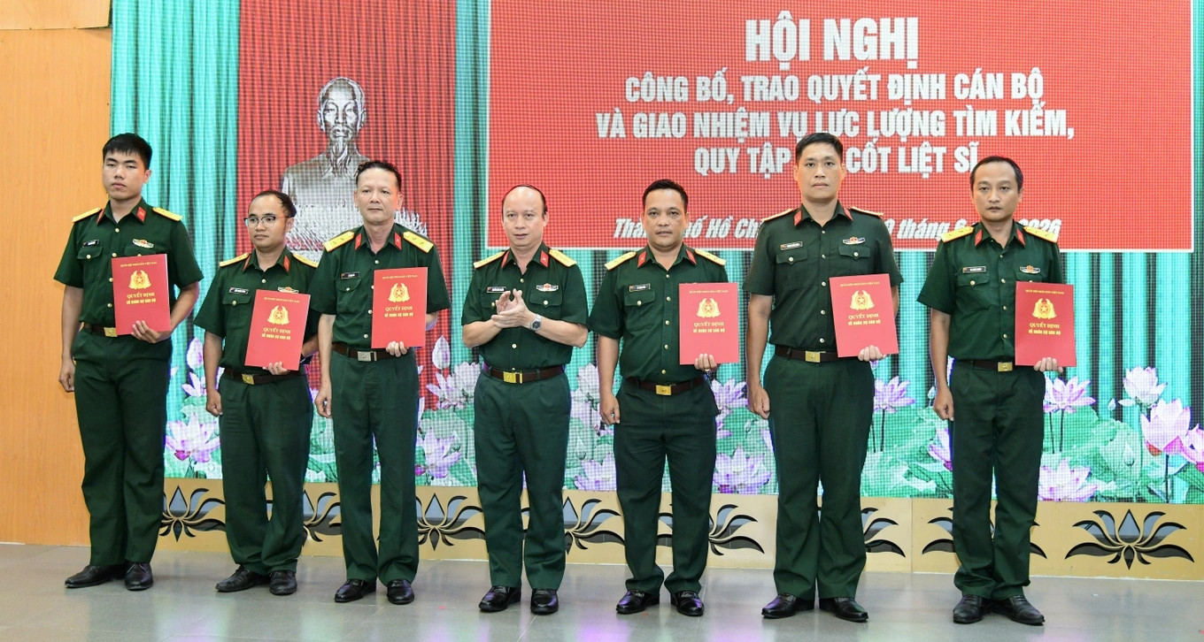 Bộ Tư lệnh TPHCM công bố lực lượng tìm kiếm, quy tập hài cốt liệt sĩ